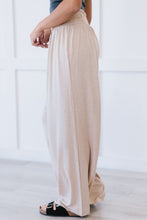 Load image into Gallery viewer, Zenana Easy Breezy Full Size Palazzo Pants in Beige
