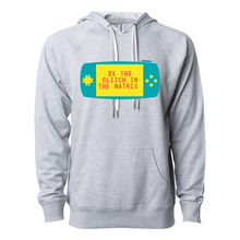 Load image into Gallery viewer, Be A Glitch In The Matrix Terry Hoodie
