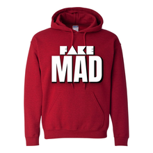 Load image into Gallery viewer, Retro White Fake Mad Hoodie
