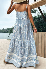 Load image into Gallery viewer, Bohemian Spaghetti Strap Maxi Dress
