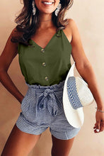 Load image into Gallery viewer, Tie Dye Buttoned Tank Top
