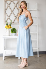 Load image into Gallery viewer, HEYSON French Riviera Textured Woven Sleeveless Dress
