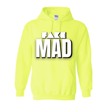 Load image into Gallery viewer, Retro White Fake Mad Hoodie
