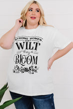 Load image into Gallery viewer, Plus Size Graphic Round Neck T-Shirt
