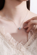 Load image into Gallery viewer, Flower-Shaped Moissanite Pendant Necklace
