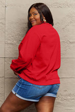 Load image into Gallery viewer, Simply Love Full Size MERRY Long Sleeve Sweatshirt
