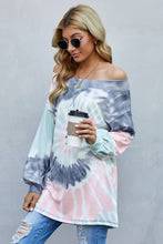 Load image into Gallery viewer, Tie Dye Long Sleeve Knit Top
