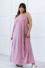 Load image into Gallery viewer, Zenana Beach Vibes Full Size Cami Maxi Dress in Light Rose

