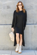 Load image into Gallery viewer, Basic Bae Full Size Open Front Long Sleeve Cover Up
