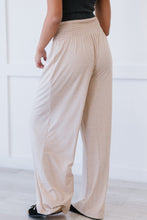 Load image into Gallery viewer, Zenana Easy Breezy Full Size Palazzo Pants in Beige
