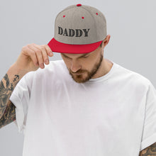 Load image into Gallery viewer, DADDY Snapback Hat
