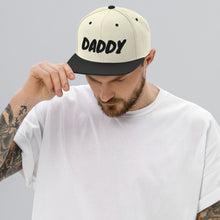 Load image into Gallery viewer, Daddy Snapback Hat
