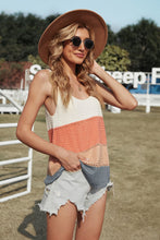 Load image into Gallery viewer, Color Block Knit Tank Top
