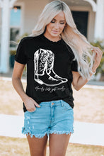 Load image into Gallery viewer, Boots Graphic Tee Shirt
