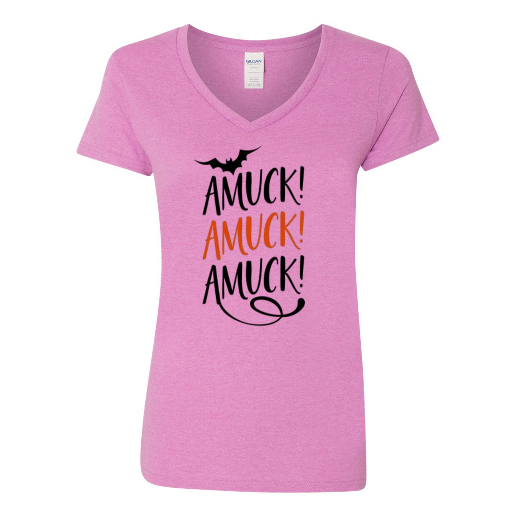 Amuck V-Neck T-Shirt