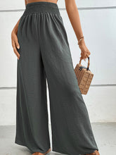 Load image into Gallery viewer, Wide Waistband Relax Fit Long Pants
