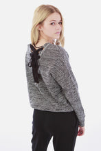 Load image into Gallery viewer, Sweater with Lace Up Back
