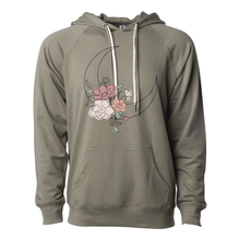 Load image into Gallery viewer, Floral Moon Terry Hoodie
