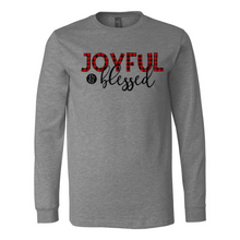 Load image into Gallery viewer, Joyful &amp; Blessed Long Sleeve Tee
