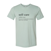 Load image into Gallery viewer, Self Care Definition (Black Lettering) Tee
