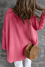 Load image into Gallery viewer, Round Neck High-Low Sweater
