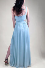 Load image into Gallery viewer, Slanting Shoulder Long Dress
