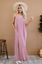 Load image into Gallery viewer, Zenana Beach Vibes Full Size Cami Maxi Dress in Light Rose
