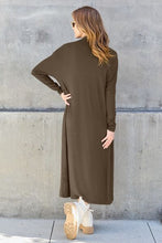 Load image into Gallery viewer, Basic Bae Full Size Open Front Long Sleeve Cover Up
