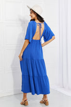 Load image into Gallery viewer, Culture Code Full Size My Muse Flare Sleeve Tiered Maxi Dress
