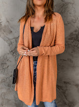 Load image into Gallery viewer, Ribbed Open Front Cardigan
