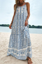 Load image into Gallery viewer, Bohemian Spaghetti Strap Maxi Dress
