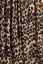 Load image into Gallery viewer, Plus Size Leopard Print Midi Skirt
