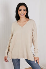 Load image into Gallery viewer, Zenana Sweater Weather Full Size Center Seam Tunic Sweater

